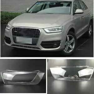 車の左 & 右フロントレンズヘッドライトカバーランプシェードアウディ Q3 8U 2010-2015 Car Left & Right Front Lens Headlights Cover Lampshade For Audi Q3 8U 2010-2015 【並行輸入品】