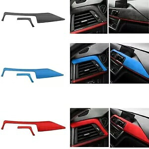 レッド中央コンソールダッシュボードパネルカバーキット BMW 3 4 シリーズ 2013-2019 2014 Red Central Console Dashboard Panel Cover Kit For BMW 3 4 Series 2013-2019 2014 【並行輸入品】
