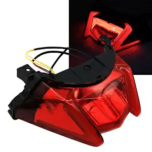 オートバイ LED ブレーキライトスズキカタナ 1000 GSX-S1000S 2019-2023 レッドレンズ Motorcycle LED Brake Light For SUZUKI Katana 1000 GSX-S1000S 2019-2023 Red Lens 【並行輸入品】