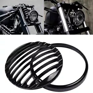 トライアンフ ボンネビル ボバー ブラック 2018-2022 フロントヘッドライトグリルカバーキット 2x For Triumph Bonneville Bobber Black 2018-2022 Front Headlight Grill Cover Kit 2x 【並行輸入品】