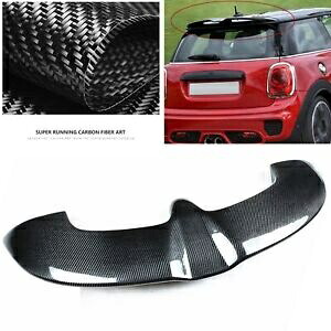 カーボンファイバーリアトランクルーフスポイラーウイングキットミニクーパー S F56 2013-2023 Carbon Fiber Rear Trunk Roof Spoiler Wing Kit For Mini Cooper S F56 2013-2023 【並行輸入品】