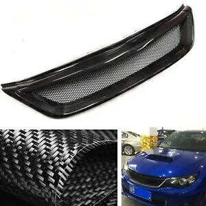 1X フロントバンパーグリルグリルメッシュカバーキット 2011-2014 スバルインプレッサ WRX STI 1X Front Bumper Grill Grille Mesh Cover Kit For 2011-2014 Subaru Impreza WRX STI 【並行輸入品】