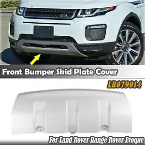 シルバー フロントバンパー スキッド プレート トリム 2016-18 2017 レンジローバー イヴォーク LR079014 Silver Front Bumper Skid Plate Trim For 2016-18 2017 Range Rover Evoque LR079014 【並行輸入品】
