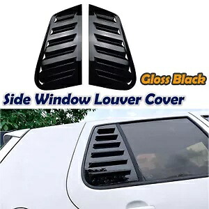 VW ゴルフ 4 MK4 IV 1997-2006 GFK 車のリアサイドウィンドウルーバーシャ??ッターカバー BLK For VW GOLF 4 MK4 IV 1997-2006 GFK Car Rear Side Window Louver Shutter Cover BLK 【並行輸入品】 35,035円