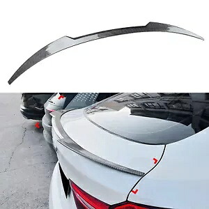 カーボンファイバールックリアトランクスポイラーウイングキット BMW X6 F16 X6M 2014-2020 新しい Carbon Fiber Look Rear Trunk Spoiler Wing Kit For BMW X6 F16 X6M 2014-2020 New 【並行輸入品】