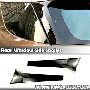 ペアリアウィンドウサイドスポイラーカナードスプリッタートリムベンツ W166 ML GLE 2012-19 Pair Rear Window Side Spoiler Canard Splitter Trim For Benz W166 ML GLE 2012-19 【並行輸入品】 34,320円