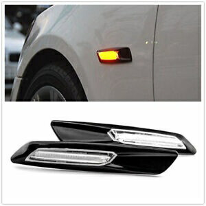 2 個 18 LED サイドマーカーライトターンシグナル BMW E82 E88 E90 E91 E92 E93 DOM 2PCS 18 LED Side Marker Light Turn Signal For BMW E82 E88 E90 E91 E92 E93 DOM 【並行輸入品】
