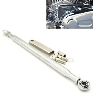 オートバイのギアシフトリンケージ丸棒部品ハーレーソフテイルブレイクアウトクローム Motorcycle Gear Shift Linkage Round Bar Parts For Harley Softail Breakout Chrome 【並行輸入品】