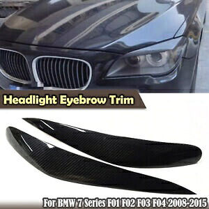 BMW 7 シリーズ F01 F02 F03 F04 2008-2015 フロントバンパーヘッドライト眉毛トリム For BMW 7 Series F01 F02 F03 F04 2008-2015 Front Bumper Headlight Eyebrow Trim 【並行輸入品】