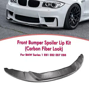 フロントバンパースプリッタースポイラーリップ BMW 1 シリーズ E81 E82 E87 E88 1M 2004-2013 Front Bumper Splitter Spoiler Lip For BMW 1 Series E81 E82 E87 E88 1M 2004-2013 【並行輸入品】