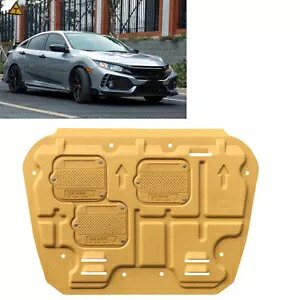 エンジンスプラッシュガードシールドマッドフラップフェンダーホンダシビック 2016-2020 damond 1X Engine Splash Guard Shield Mud Flaps Fender For Honda Civic 2016-2020 damond 1X 【並行輸入品】