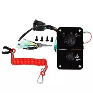 船外機エンジンシングルキー点火スイッチパネルヤマハ 704-82570-08 1 セット Outboard Engine Single Key Ignition Switch Panel For Yamaha 704-82570-08 1 Set 【並行輸入品】