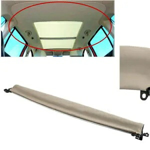 ベージュ車サンルーフサンシェードカバー 2011 2012-2018 ポルシェカイエン VW トゥアレグ D Beige Car Sunroof SunShade Cover For 2011 2012-2018 Porsche Cayenne VW Touareg D 【並行輸入品】
