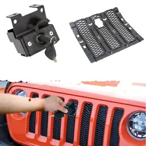 新しいフードロックキット + キー 2018 ジープラングラー JL アンリミテッド 2 ドア 4 ドア DAO 用 NEW Hood Lock Kit + key For 2018 Jeep Wrangler JL Unlimited 2 Door 4 Door DAO 【並行輸入品】
