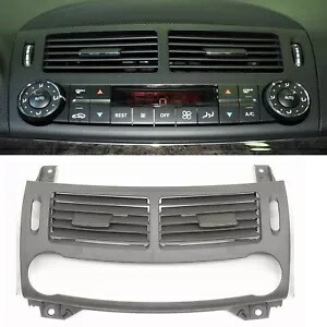 ダッシュボードセンターベントアウトレットパネ??ルカバー ベンツ E クラス W211 2003-08 グレー 1 個 Dashboard Center Vent Outlet Panel Cover For Benz E-Class W211 2003-08 Gray 1PCS 【並行輸入品】 37,180円
