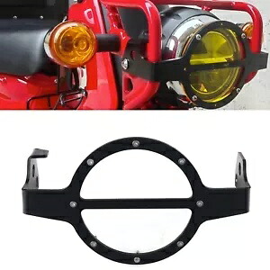 ホンダ CC110 JA45 オートバイのヘッドライトブラケット保護フレーム + クリアバッフル For Honda CC110 JA45 Motorcycle Headlight Brackets Protection Frame+Clear Baffle 【並行輸入品】
