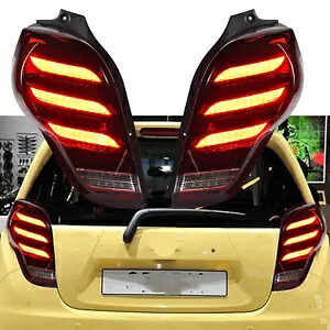 車の LED テールライトアセンブリリアブレーキランプシボレースパーク 2011-2014 2012 Car LED Tail Lights Assembly Rear Brake Lamp For Chevrolet Spark 2011-2014 2012 【並行輸入品】