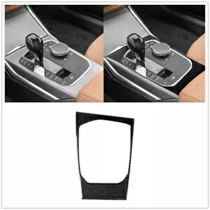 カーボンファイバーインナーギアシフトボックスパネルカバー 2019-2020 3 シリーズ G20 G28 DNN Carbon Fiber Inner Gear Shift Box Panel Cover For 2019-2020 3 Series G20 G28 DNN 【並行輸入品】