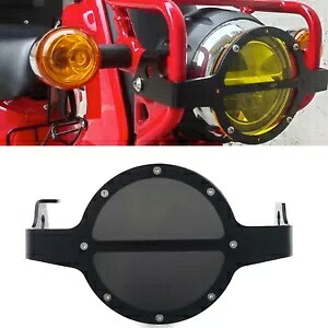 ホンダ CC110 JA45 オートバイライトブラケット保護フレーム + 黒バッフル新 For Honda CC110 JA45 Motorcycle Light Brackets Protection Frame+Black Baffle New 【並行輸入品】