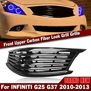 フロントバンパーセンターフードグリルグリルカバートリムインフィニティ G25 G37 2011-2012 Front Bumper Center Hood Grill Grille Cover Trim For Infiniti G25 G37 2011-2012 【並行輸入品】
