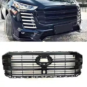 車のフロントバンパーグリルグリルカバーキットトヨタランドクルーザー LC300 2023-2024 Car Front Bumper Grille Grill Cover Kit For Toyota Land Cruiser LC300 2023-2024 【並行輸入品】