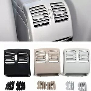 グレーリアセンターコンソールエアアウトレットベントグリルカバートリムメルセデス W204 W207 Gray Rear Center Console Air Outlet Vent Grill Cover Trim For Mercedes W204 W207 【並行輸入品】