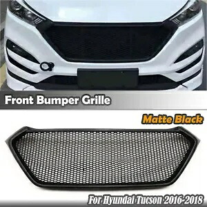 1X フロントバンパーグリルグリルカバーヒュンダイツーソン 2016 2017 2018 マットブラック 1X Front Bumper Grill Grille Cover For Hyundai Tucson 2016 2017 2018 Matte Black 【並行輸入品】 51,480円