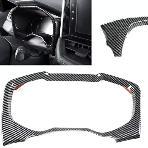 車のカーボンファイバーインナーコンソールダッシュパネルフレームキットトヨタ RAV4 2019-2023 1X Car Carbon Fiber Inner Console Dash Panel Frame Kit For Toyota RAV4 2019-2023 1X 【並行輸入品】 35,035円