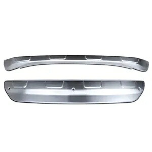 フロントリアバンパープロテクタースキッドプレートカバーシルバーマツダ CX-5 CX5 2012-2016 Front Rear Bumper Protector Skid Plate Cover Silver For Mazda CX-5 CX5 2012-2016 【並行輸入品】