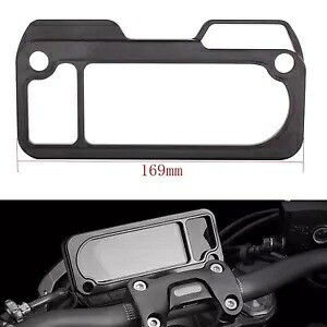 BLK オートバイスピードメーターカバートリムホンダ CB500X CB650R CBR650R 2019-21 1X BLK Motorcycle Speedometer Cover Trim For Honda CB500X CB650R CBR650R 2019-21 1X 【並行輸入品】