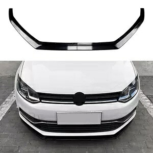 フロントバンパー下部スポイラースプリッターリップキット VW ポロ MK5 6R 6C 2009-2018 2012 Front Bumper Lower Spoiler Splitter Lip Kit For VW POLO MK5 6R 6C 2009-2018 2012 【並行輸入品】