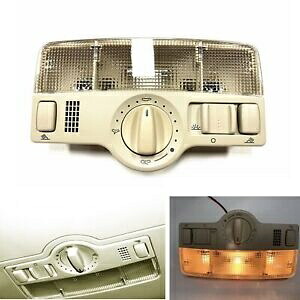 車の読書灯ランプ VW パサート B5 ゴルフ 4 ジェッタ MK4 ボラ用サンルーフスイッチ付き Car Reading Light Lamp W/ Sunroof Switch For VW Passat B5 Golf 4 Jetta MK4 Bora 【並行輸入品】