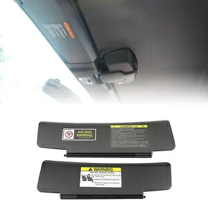 フロント左右サンバイザー NE51-69-320D-02 2006-2015 マツダ MX-5 ミアータ ブラック Front Left Right Sun Visor NE51-69-320D-02 For 2006-2015 Mazda MX-5 Miata Black 【並行輸入品】