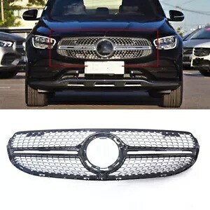フロントアッパーバンパーグリルグリルカバーキットメルセデス W253 GLC250 GLC300 GLC350 Front Upper Bumper Grille Grill Cover Kit For Mercedes W253 GLC250 GLC300 GLC350 【並行輸入品】