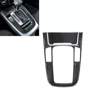 カーボンファイバー車のインテリアギアシフトボックスパネルカバートリム A4 A5 A4L Q5 新しい Carbon Fiber Car Interior Gear Shift Box Panel Cover Trim For A4 A5 A4L Q5 New 【並行輸入品】