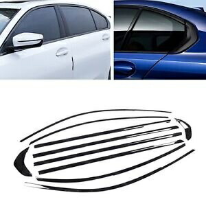 外装窓フレームトリムストリップステッカーカバー BMW 3 シリーズ G20 2019-23 10x Exterior Window Frame Trim Strip Sticker Cover For BMW 3 Series G20 2019-23 10x 【並行輸入品】