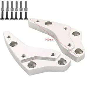 ハンドルバーライザーハイマウントアダプター部品 BMW K1600GT K1600GTL 2012-19 2014 Handlebar Riser Higher Mount Adapter Parts For BMW K1600GT K1600GTL 2012-19 2014 【並行輸入品】