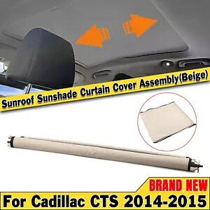 キャデラック CTS 2014-2015 車のサンルーフサンシェードカーテンカバーアセンブリベージュ 1x For Cadillac CTS 2014-2015 Car Sunroof Sun Shade Curtain Cover Assembly Beige 1x 【並行輸入品】