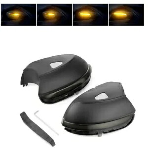 LED ダイナミックターンシグナルライト VW パサート B7 CC シロッコジェッタ MK6 EOS ビートル用 LED Dynamic Turn Signal Light For VW Passat B7 CC Scirocco Jetta MK6 EOS Beetle 【並行輸入品】