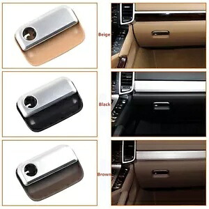 車のインテリアグローブボックスハンドルカバーキットポルシェカイエン 2010-2018 ブラウン 1 個 Car Interior Glove Box Handle Cover Kit For PORSCHE CAYENNE 2010-2018 Brown 1PCS 【並行輸入品】