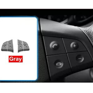 多機能ステアリングホイール左右ボタン電話キーベンツ W164 D グレー Multi function Steering Wheel Left Right Button Phone Key For BENZ W164 D Gray 【並行輸入品】