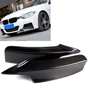 フロントスポイラースプリッター 2012-2018 2016 BMW F30 F35 セダン W/M-Tech M スポーツ OK Front Spoiler Splitter For 2012-2018 2016 BMW F30 F35 Sedan W/ M-Tech M Sport ok 【並行輸入品】