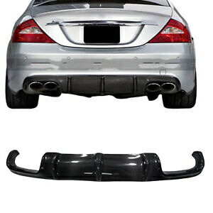 カーボンファイバーリアバンパーディフューザーリップベンツ W219 CLS63 CLS55 AMG 2004-2010 1X Carbon Fiber Rear Bumper Diffuser Lip For Benz W219 CLS63 CLS55 AMG 2004-2010 1X 【並行輸入品】