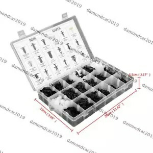 415 個車プッシュピンリベットバンパードアパネルクリップリテーナーファスナーフォード DN 415 pcs Car Push Pin Rivet Bumper Door Panel Clip Retainer Fastener For Ford DN 【並行輸入品】