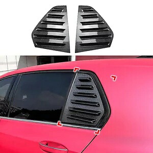 リアサイドウィンドウルーバーシャ??ッターカバーフォルクスワーゲンゴルフ 8 MK8 2020-2023 2021 Rear Side Window Louver Shutter Cover For Volkswagen Golf 8 MK8 2020-2023 2021 【並行輸入品】