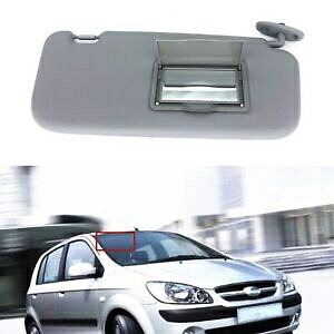 右サンバイザー サンシェードキット 2002-2012 2010 2011 HYUNDAI Getz グレー ミラー付き Right Sun Visor Sunshade Kit For 2002-2012 2010 2011 HYUNDAI Getz Gray W/ Mirror 【並行輸入品】