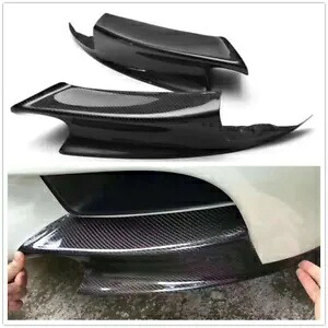 カーボンファイバーブラックフロントスプリッターリップスポイラーバンパー BMW E92 M3 2007-2013 US Carbon Fiber Black Front Splitter Lip Spoiler Bumper For BMW E92 M3 2007-2013 US 【並行輸入品】