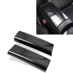 インナーアームレストボックスカバーキットパネルベンツ GLB X247 2019 2020 カーボンファイバールック Inner Armrest Box Cover Kit Panel For Benz GLB X247 2019 2020 Carbon Fiber Look 【並行輸入品】