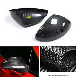 炭素繊維車のバックミラーカバーポルシェ 718 ボクスターケイマン 2016-2023 Carbon Fiber Car Rearview Mirror Cover For Porsche 718 Boxster Cayman 2016-2023 【並行輸入品】