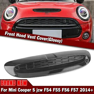 車のフロントボンネットスクープベントカバーミニクーパー S JCW F54 F55 F56 14-24 ブラック Car Front Bonnet Scoop Vent Cover For Mini Cooper S JCW F54 F55 F56 14-24 Black 【並行輸入品】 39,325円